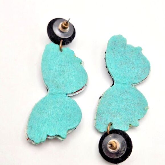 Fun Bright Colorful Summertime Jewelry Set - Necklace, Chip Bracelet, Earrings - Picture 5 of 5